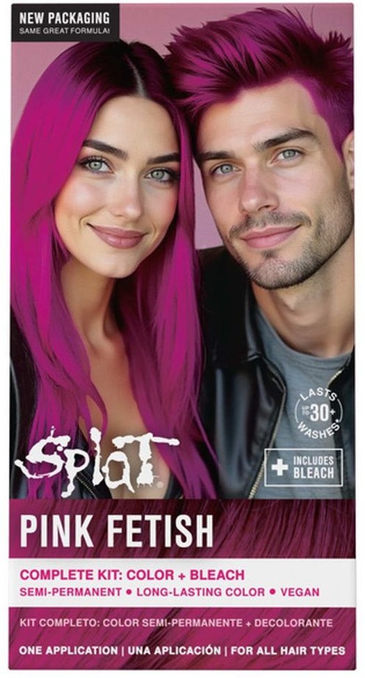 Hair Color, Pink Fetish, Complete Kit