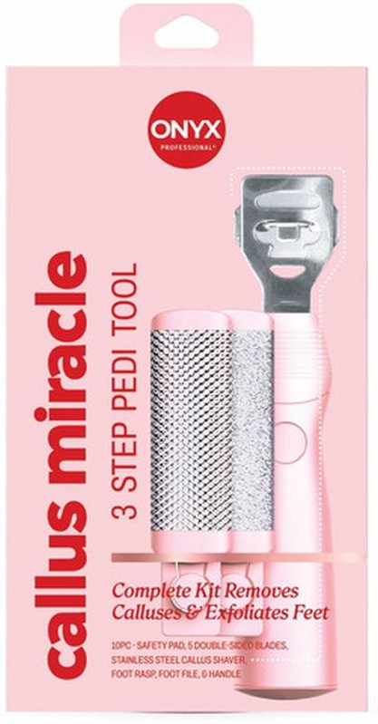 3 Step Foot Tool Callus Shaver