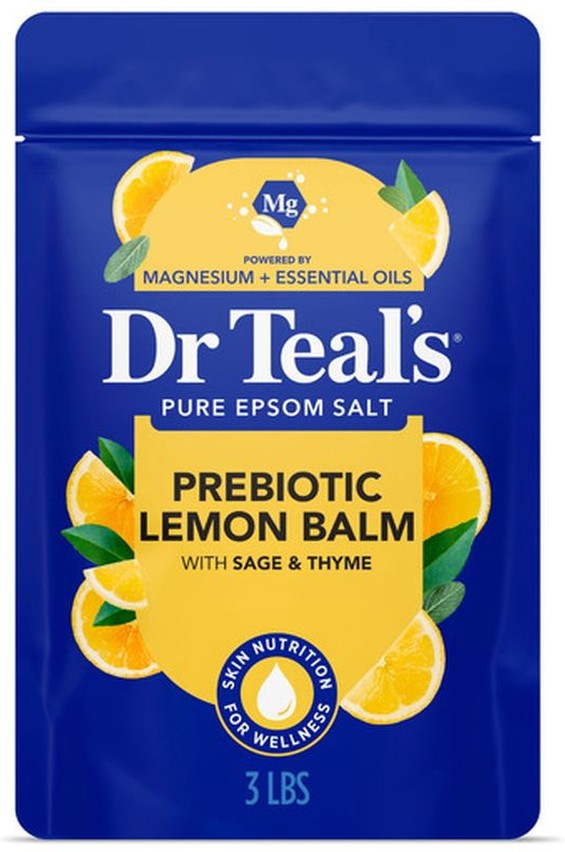 Pure Epsom Salt, Prebiotic Lemon Balm