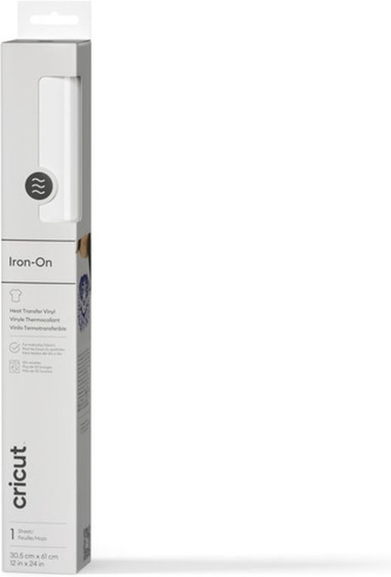 White 12" x 24" Everyday Iron-On