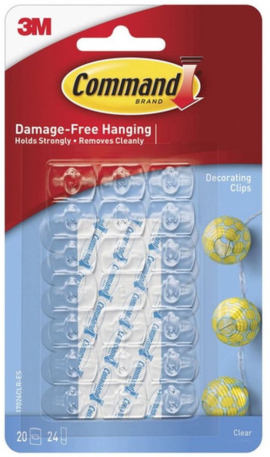 Clear Decorating Clips