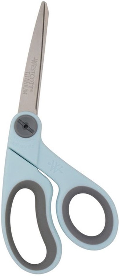 8" Titanium Bent Sewing Scissor