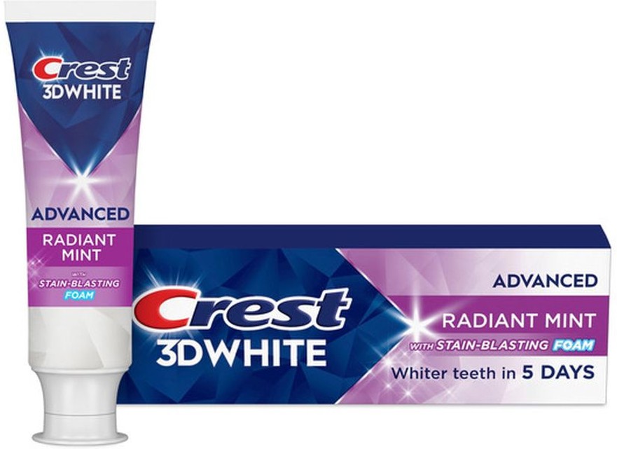 3D White Advanced Toothpaste, Radiant Mint