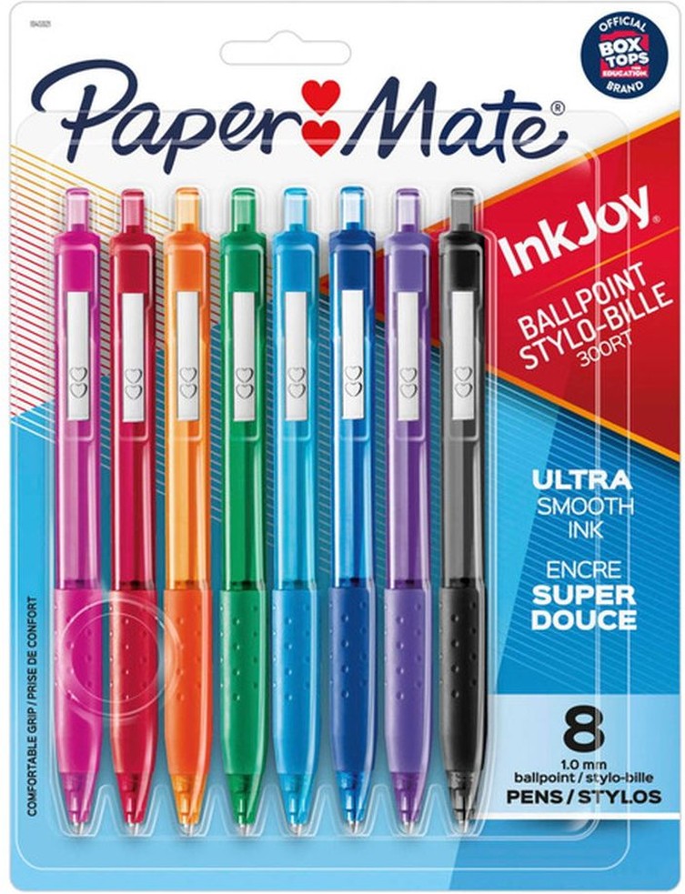 Pens, Ball Point, Ultra Smooth Ink, 1.0mm