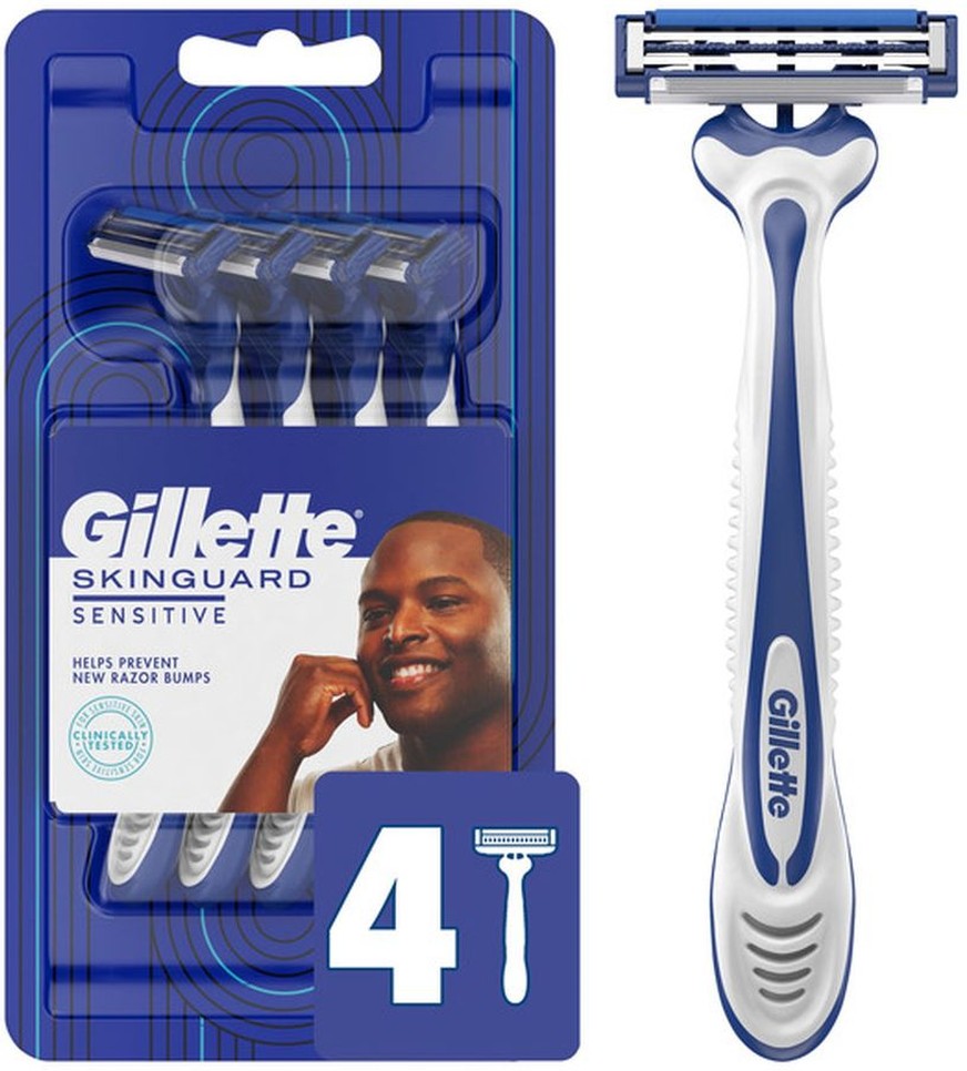Skinguard Sensitive Disposable Razors for Men