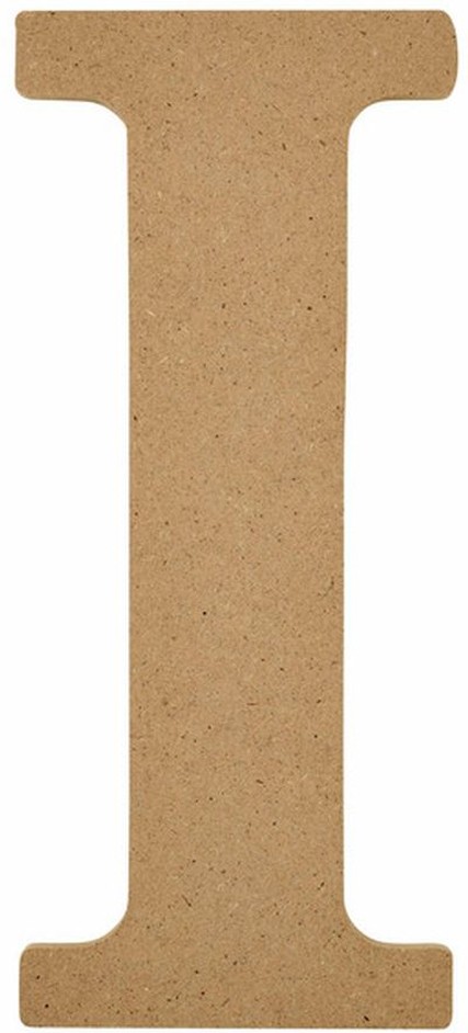 Letter I Wood Surfaces