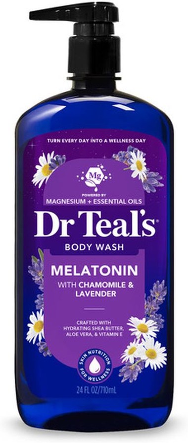 Body Wash with Pure Epsom Salt, Sleep Blend with Melatonin