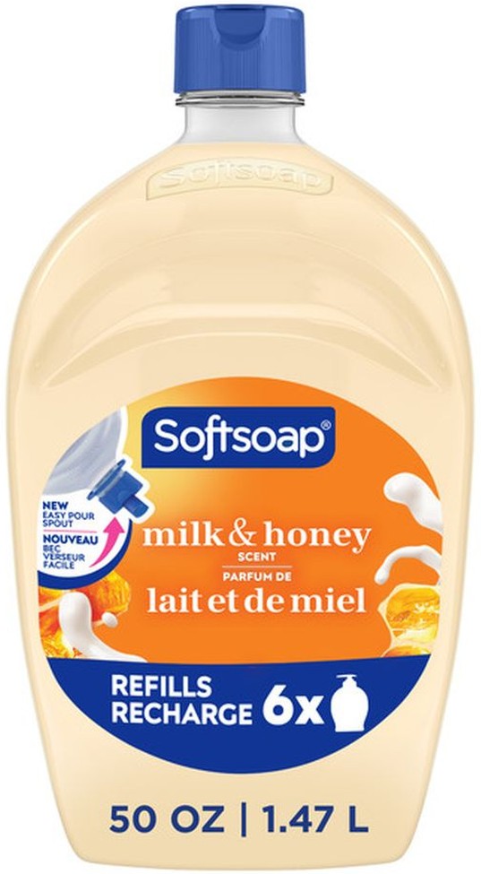 Moisturizing Liquid Hand Soap Refill, Milk & Golden Honey