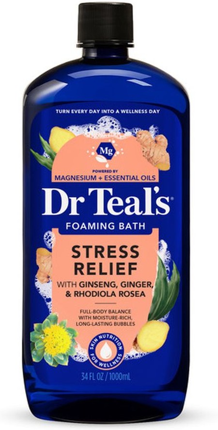 Foaming Bath, with Pure Epsom Salt, Stress Relief