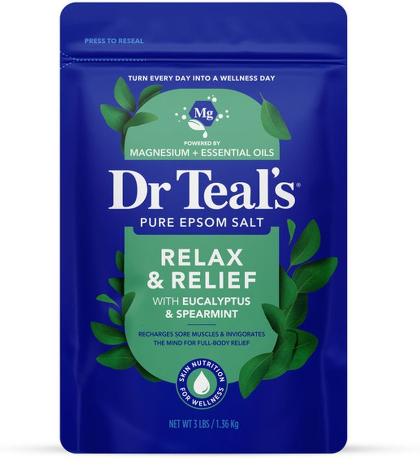 Pure Epsom Salt Soak, Relax & Relief