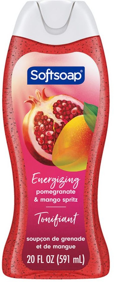 Moisturizing Body Wash Gel, Pomegranate & Mango Spritz