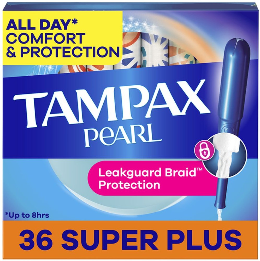 Pearl Tampons Super Plus Absorbency