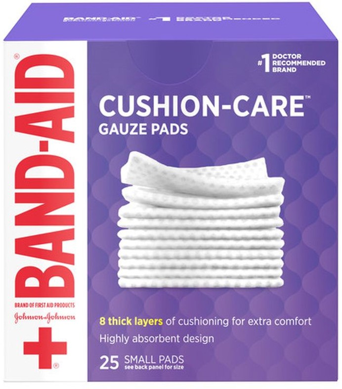 Small Cushion Care Thick Gauze Pads, 2 In X 2 In