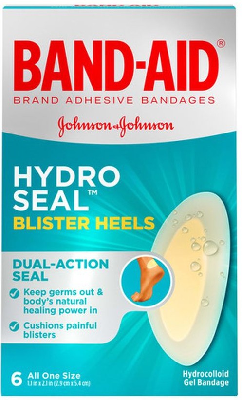 Hydro Seal Hydrocolloid Heel Blister Bandages