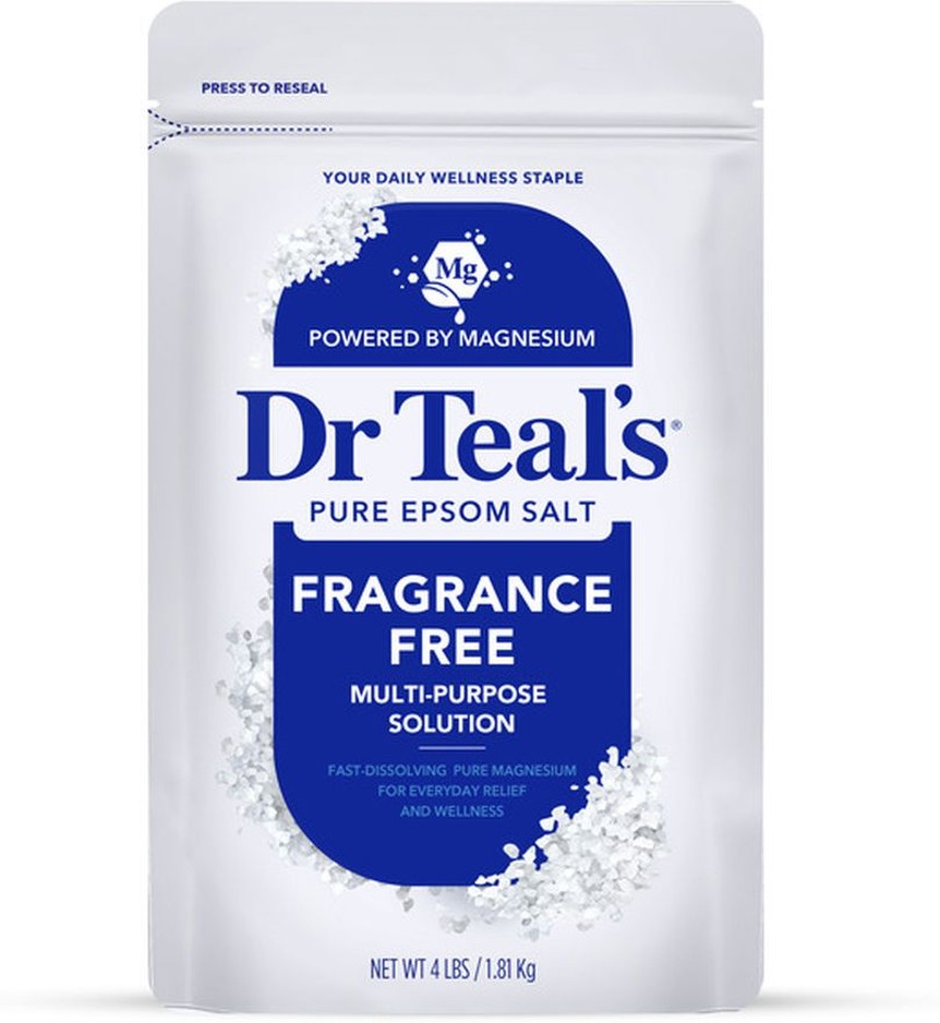 Pure Epsom Salt Soak, Fragrance Free