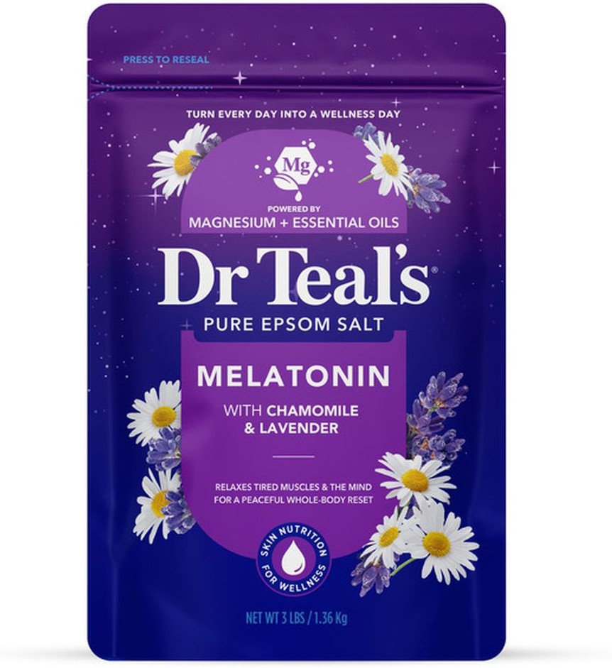 Epsom Salt Melatonin Sleep Soak with Essential Oil Blend