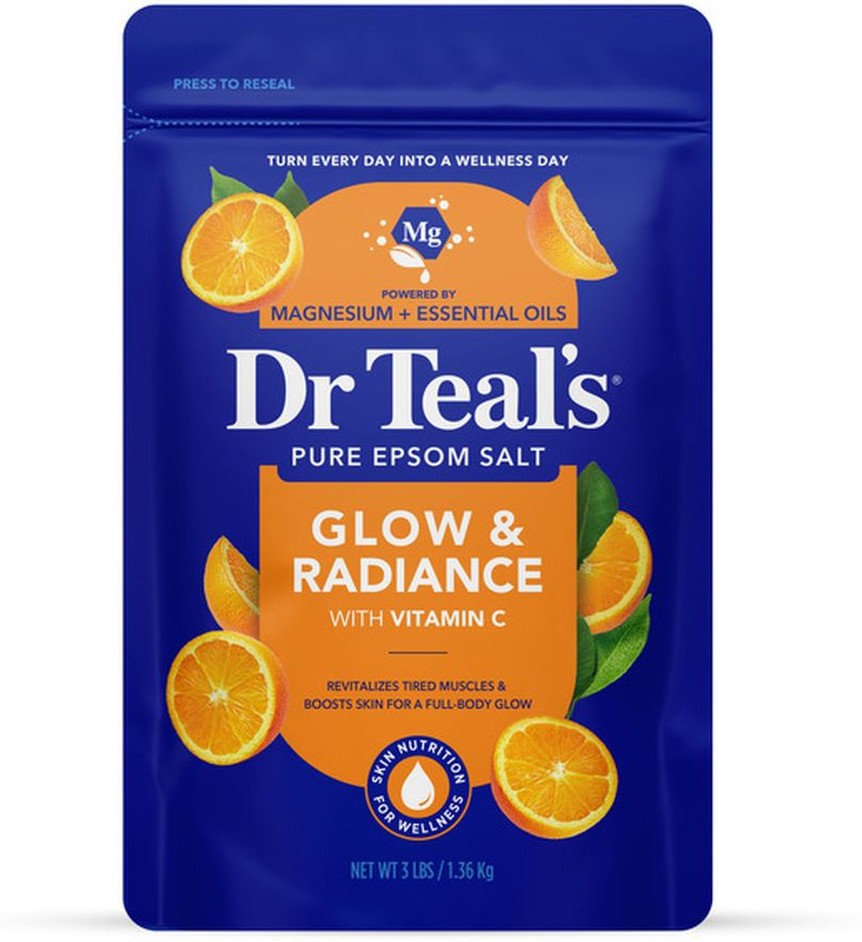 Pure Epsom Salt Soak, Vitamin C & Citrus Essential Oils
