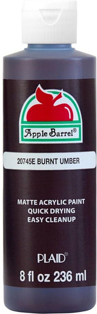 20745E Burnt Umber Matte Finish Acrylic Craft Paint