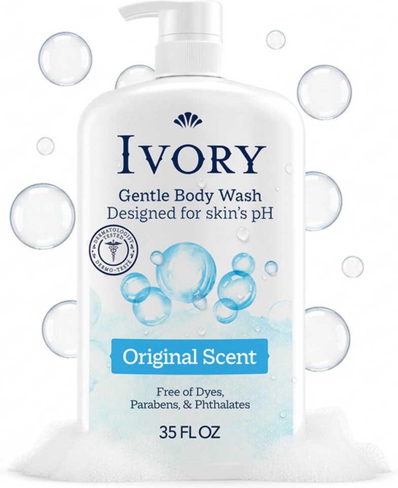 Mild & Gentle Body Wash, Original Scent