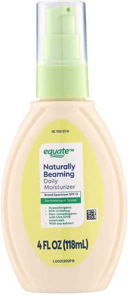 Naturally Beaming Broad Spectrum Spf 15 Sunscreen Daily Moisturizer