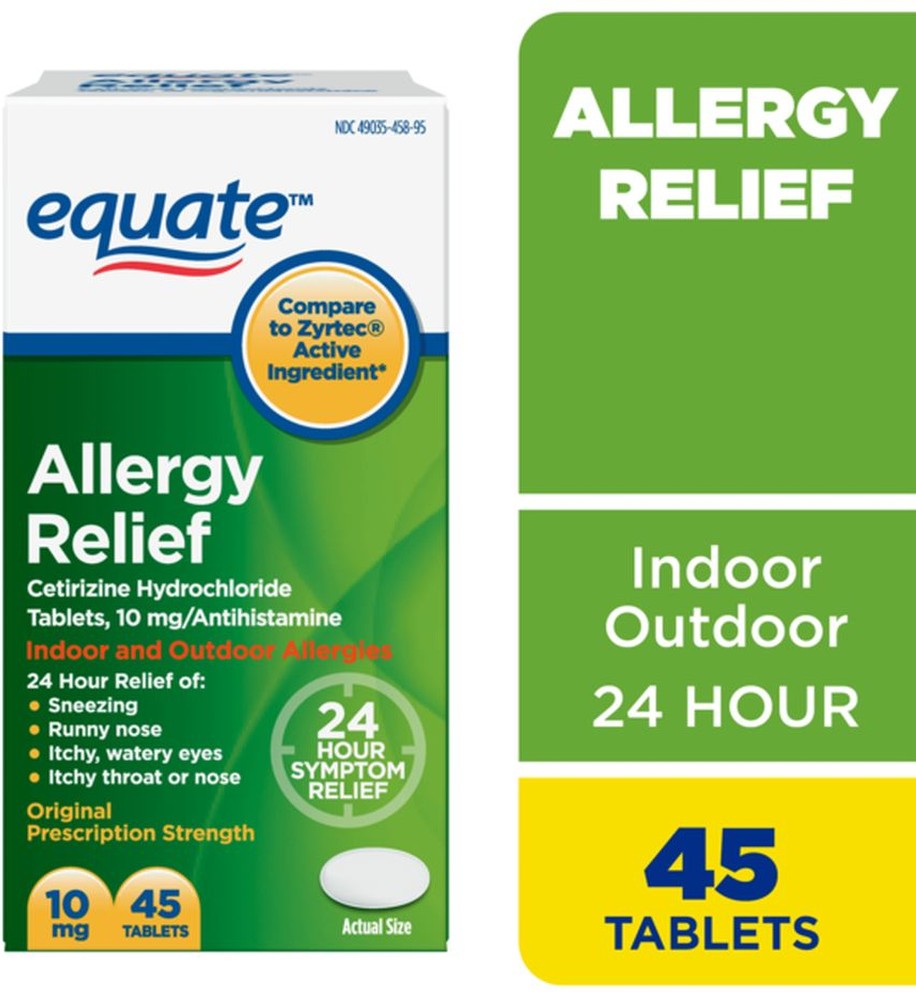 Allergy Relief, Original Prescription Strength, 10 mg, Tablets