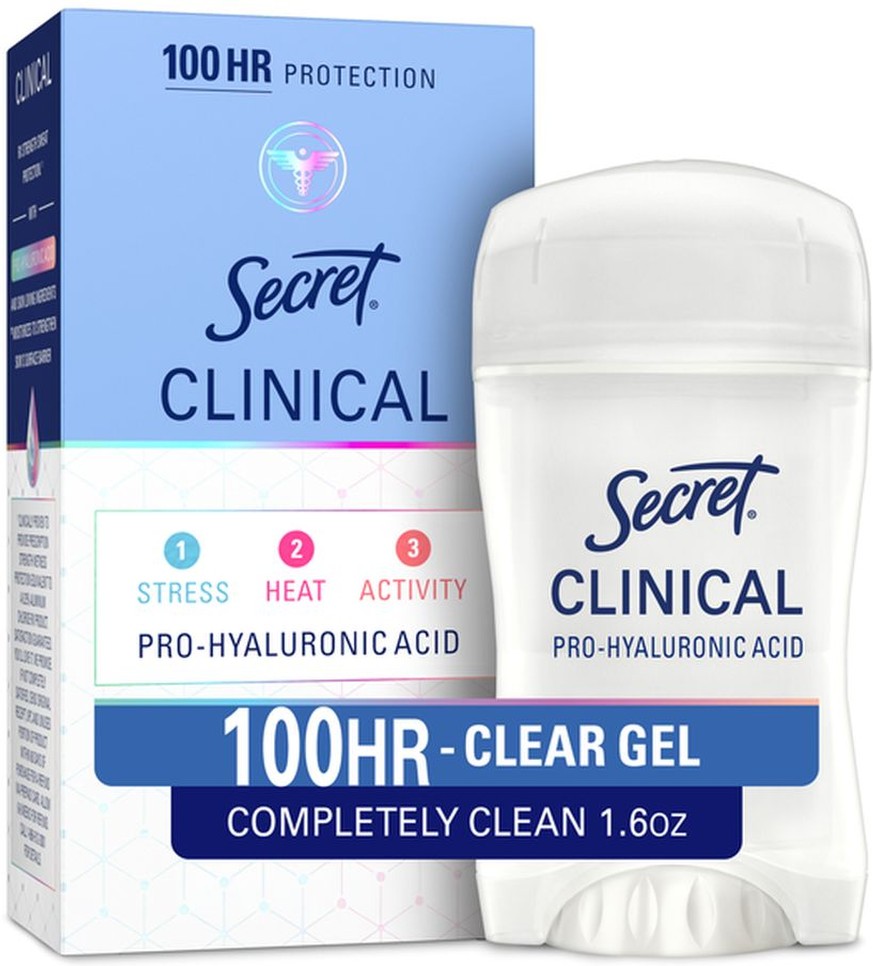 Clinical Strength Clear Gel Women's Antiperspirant & Deodorant Completely Clean Scent