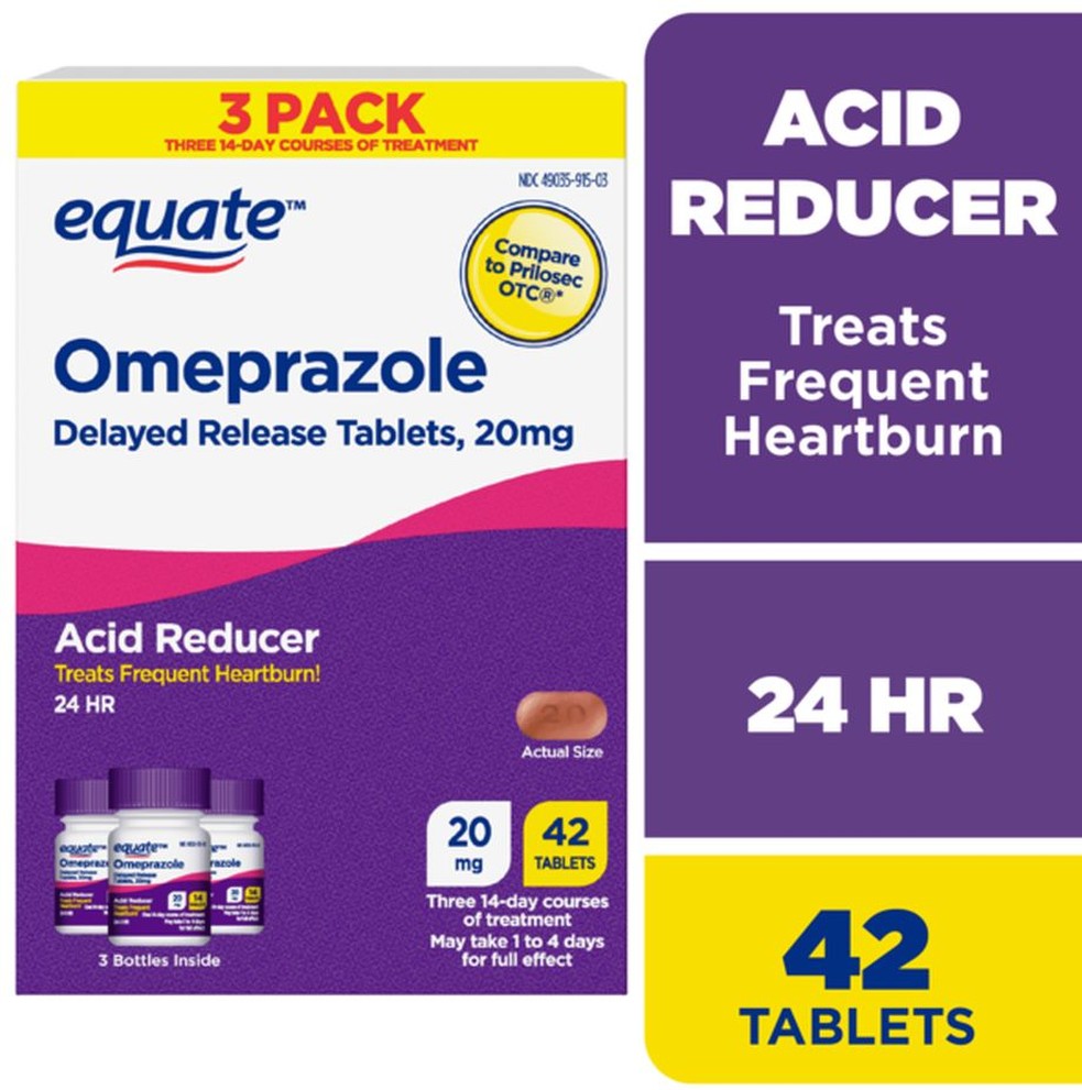 Omeprazole, 20 mg, Delayed Release Tablets