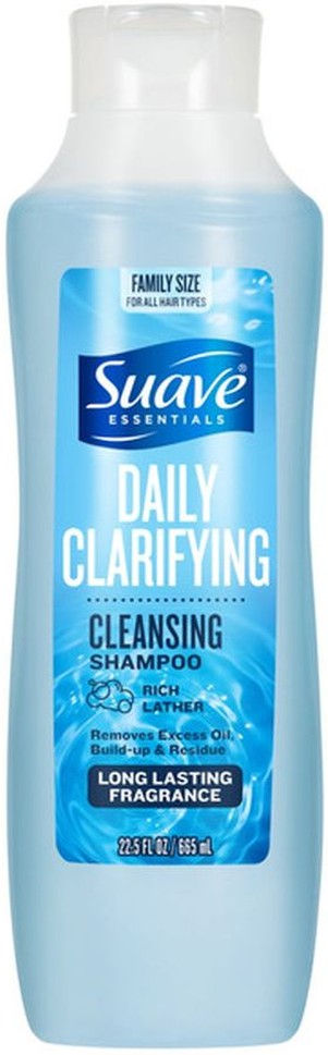 Essentials Shampoo, Cleansing, Daily Clarifying, Family Size