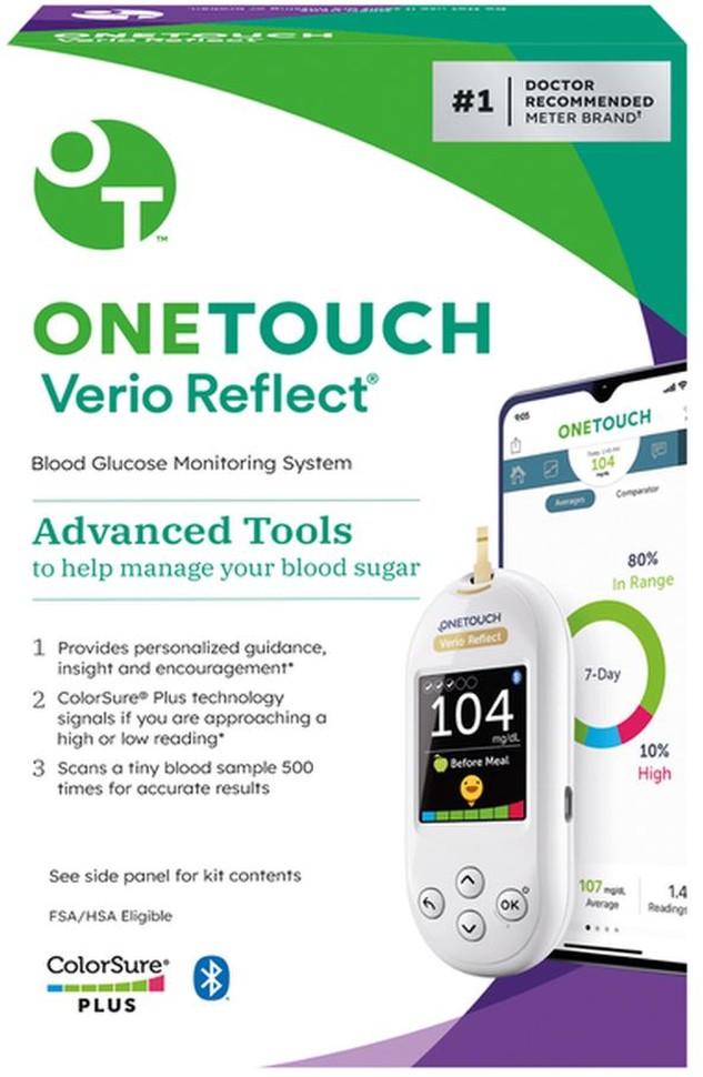 Verio Reflect Blood Glucose Monitoring System