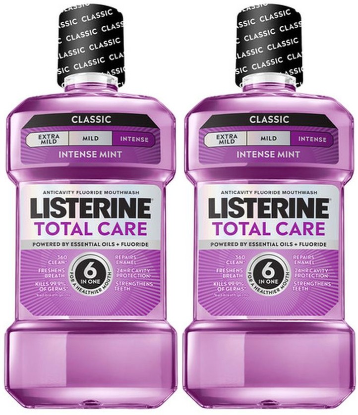 Total Care Fresh Mint Anticavity Fluoride Mouthwash