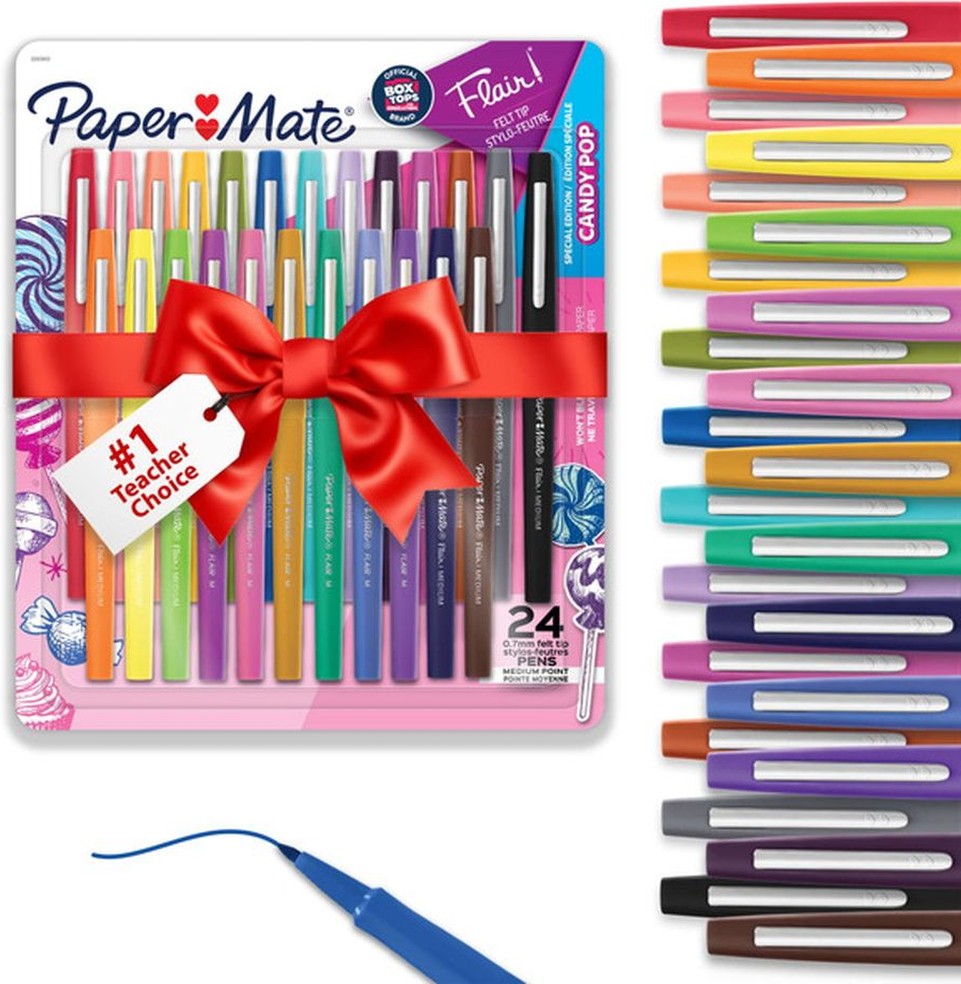 Limited Edition Medium Tip Candy Pop Flair Felt Tip Pens
