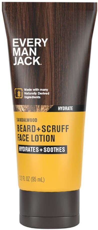 Recovery Beard and Face Lotion for Men, Sandalwood