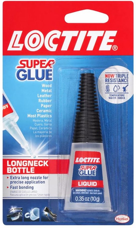 Super Glue, Longneck Bottle, Liquid