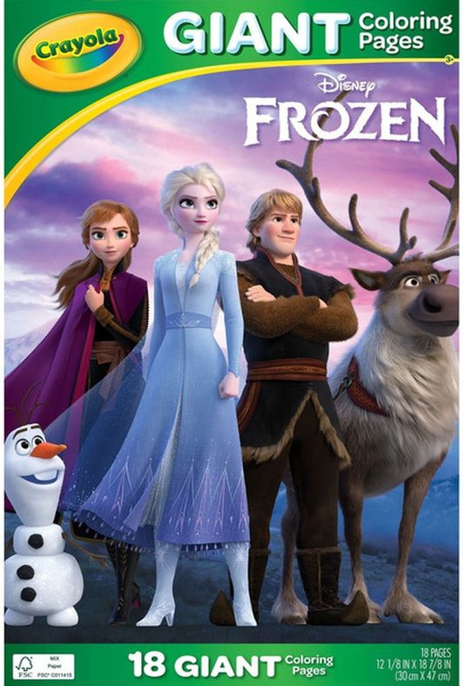 Frozen Giant Coloring Pages
