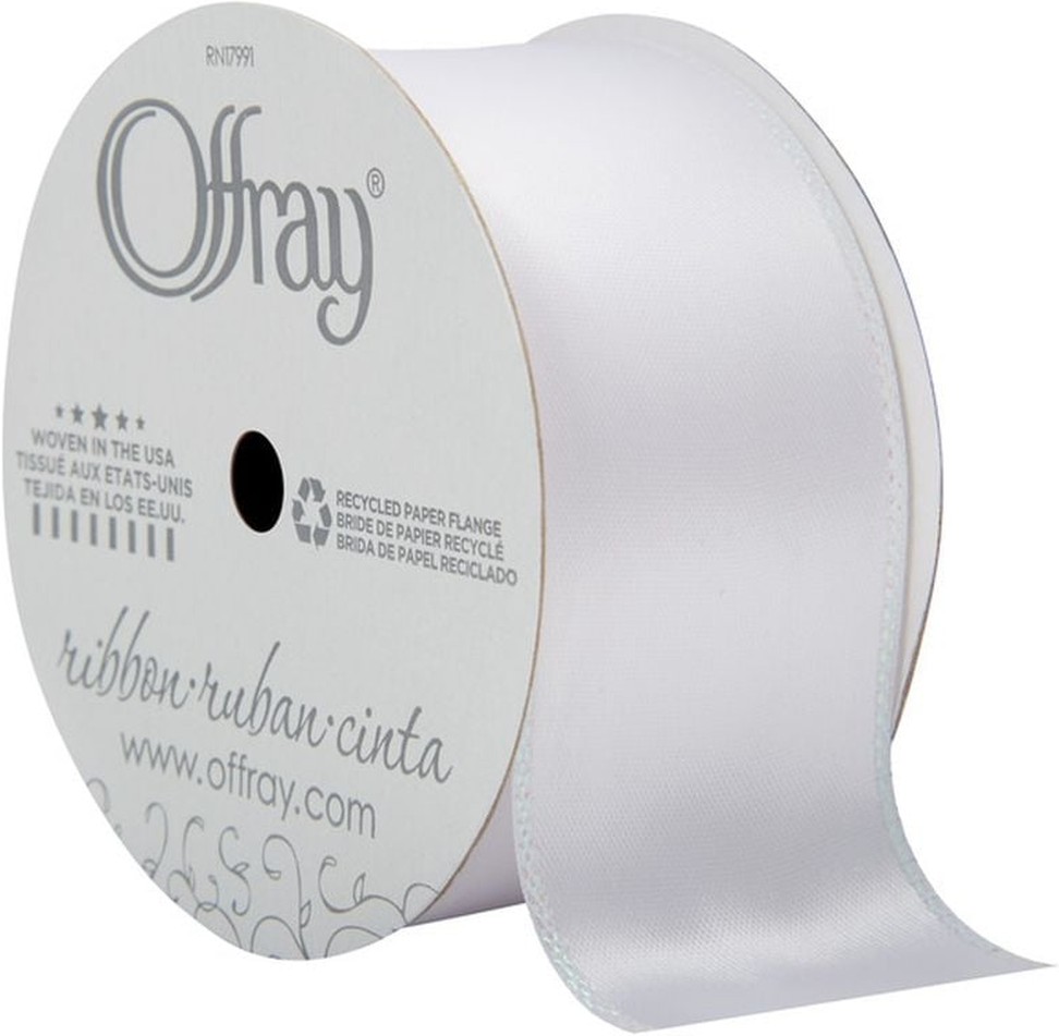 White Olivia Ribbon