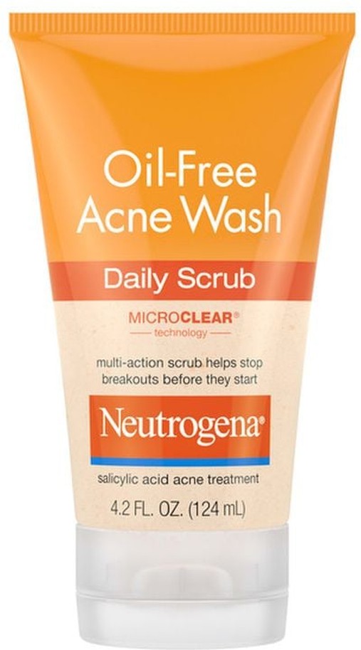 Oil-Free Acne Face Scrub With 2% Salicylic Acid