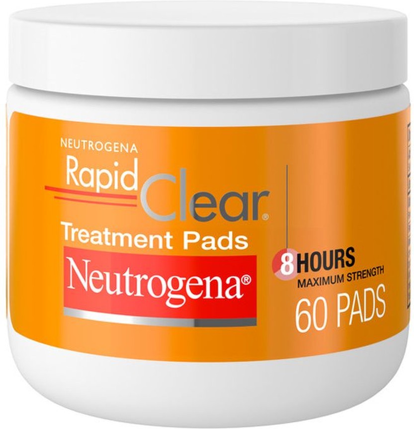 Rapid Clear Maximum Strength Acne Treatment Pads