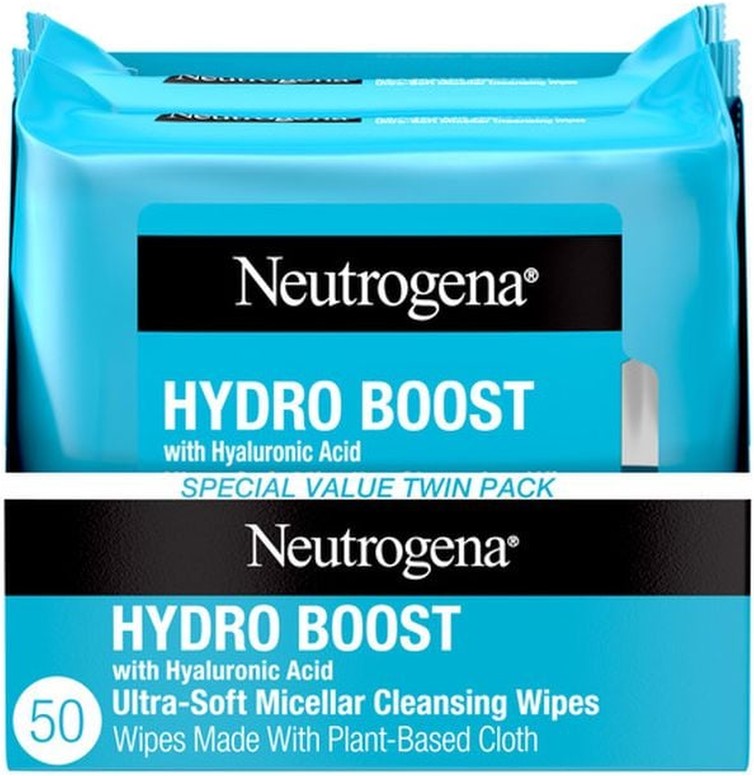 Hydro Boost Face Cleansing Cloths & Makeup Wipes