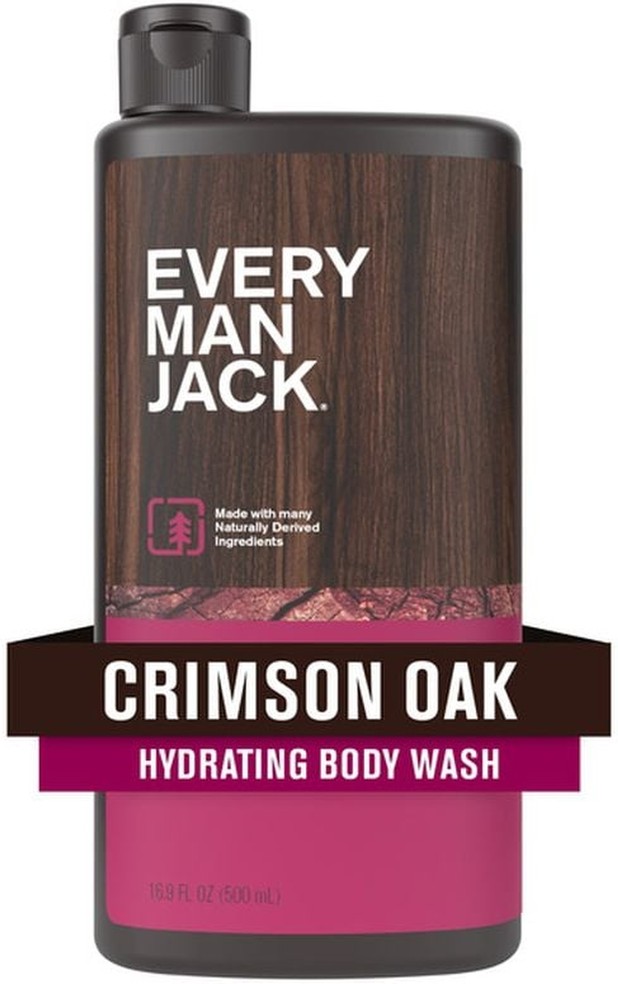 Body Wash and Shower Gel, Hydrating, Crimson Oak