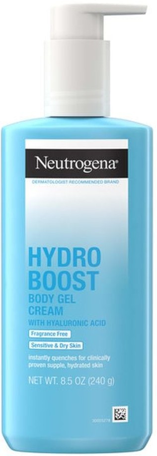 Body Gel Cream, with Hyaluronic Acid, Hydro Boost