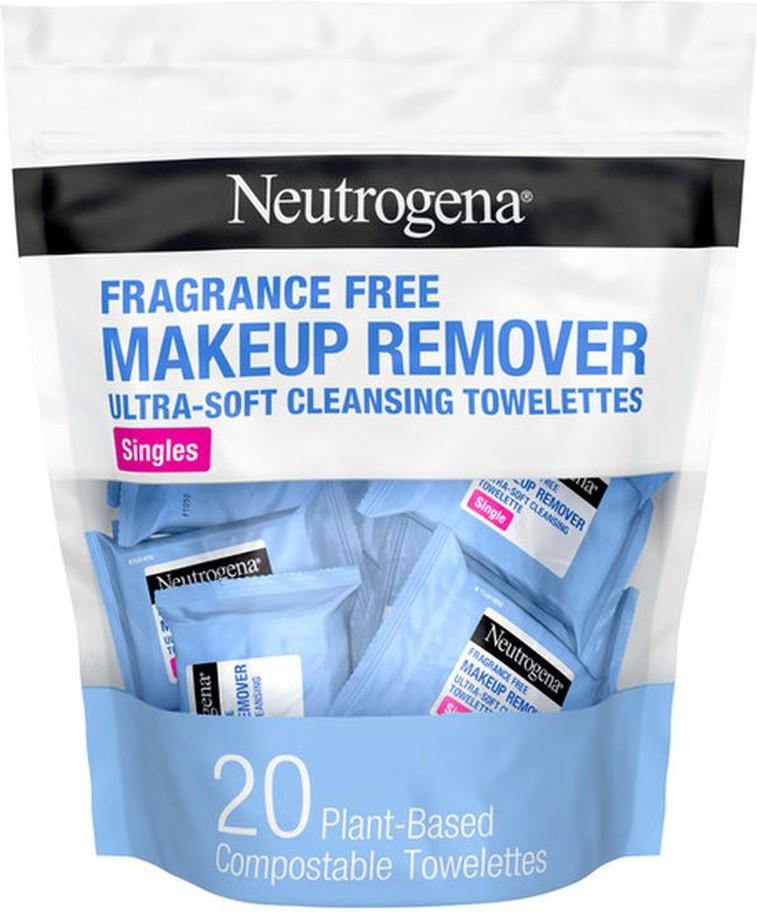 Fragrance-Free Makeup Remover Face Wipe Singles