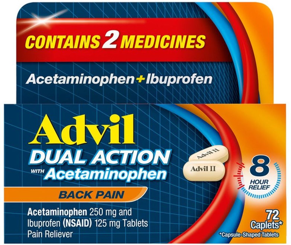 Dual Action Back Pain Caplets