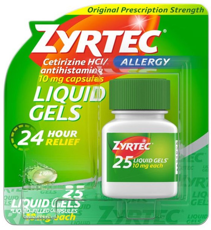 24 Hour Allergy Relief Antihistamine Capsules