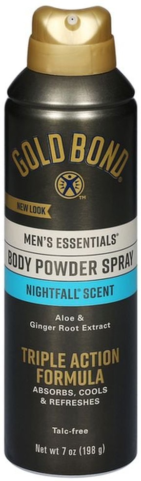Men's Essentials Body Powder Spray, Nightfall Scent