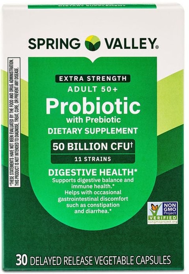 Extra Strength Age 50+ Probiotic with Prebiotic