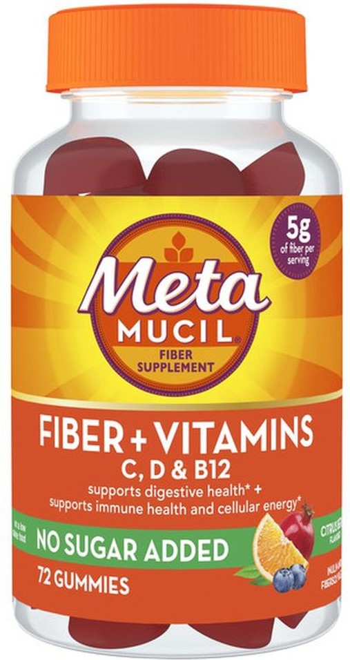 Fiber Plus Vitamins Gummies, Citrus Berry Flavored