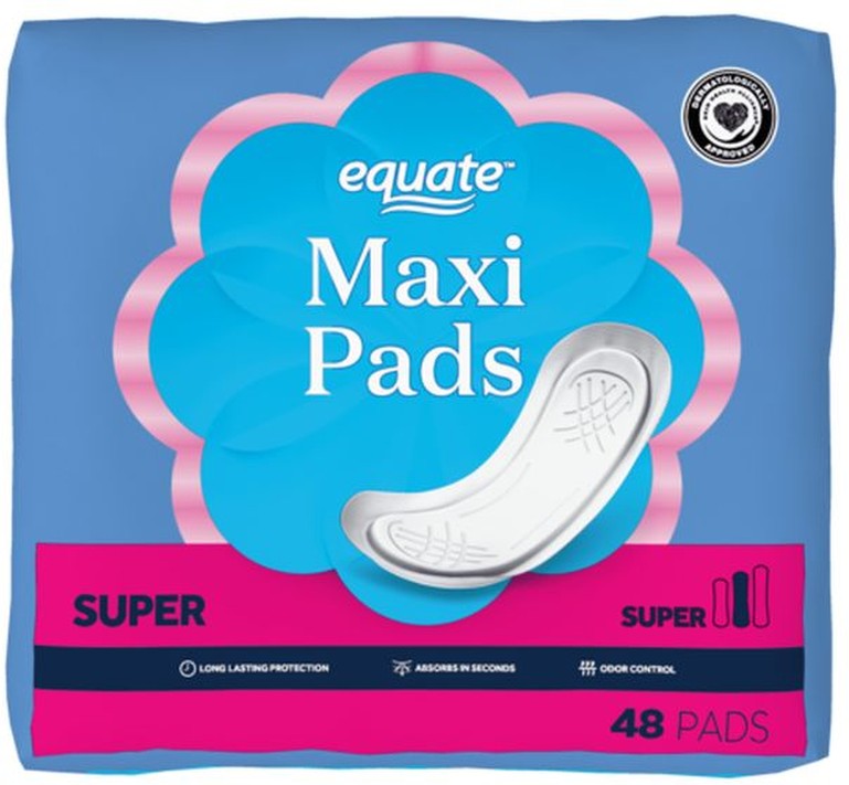 Moderate Super Maxi Pads With Aloe