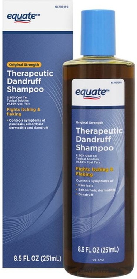 Original Strength Therapeutic Coal Tar Topical Solution 2.0% Dandruff Shampoo
