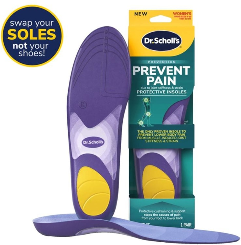 Insoles, Protective, Prevent Pain, Women's, Shoe Sizes 6-10