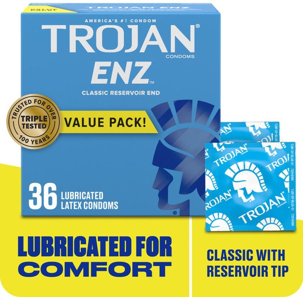 Enz Lubricated Condoms Value Pack